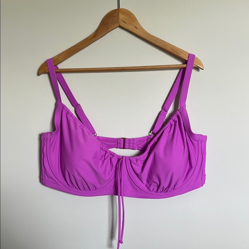 🍁Wild Fable Purple Structured Bikini Top
